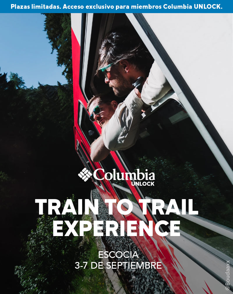 Columbia UNLOCK Exclusividad para miembros Train to Trail Experience Escocia