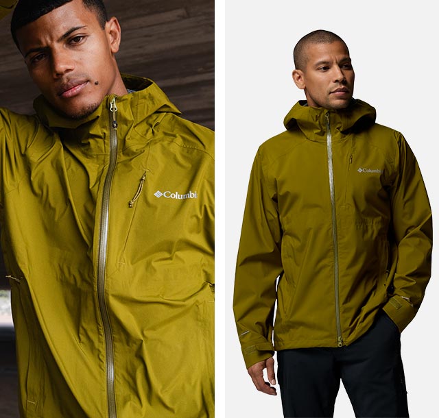 Giacca impermeabile ripiegabile 2,5 strati Trailborne™ da uomo