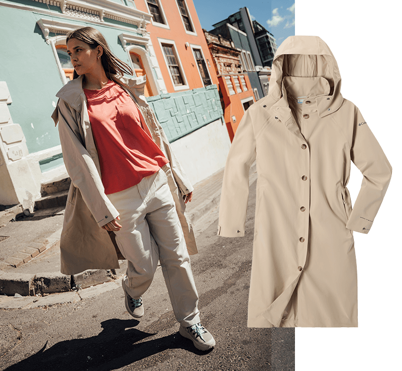 Giacca impermeabile AmazeTrench™ da donna