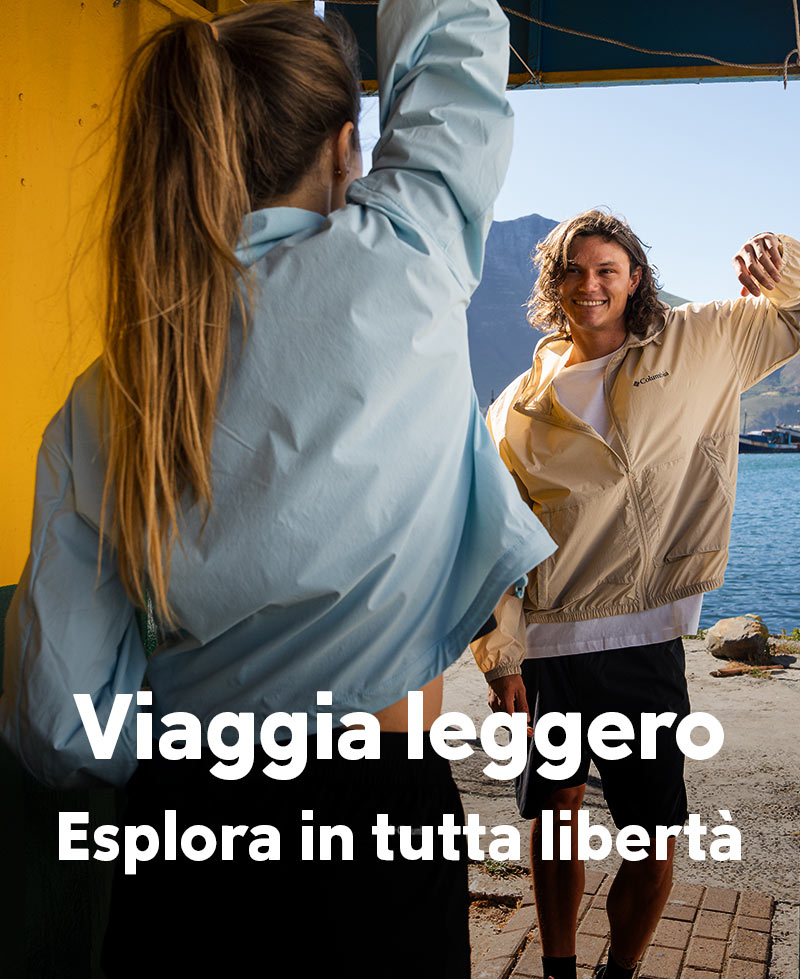 Viaggia leggero. Esplora in tutta libertà.