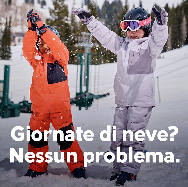 Giornate di neve? Nessun problema.