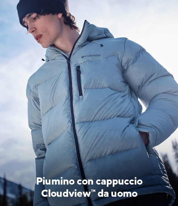 Men's Cloudview™ Down Hooded Jacket