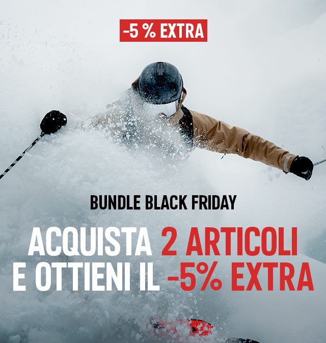 BUNDLE BLACK FRIDAY: ACQUISTA 2 ARTICOLI E OTTIENI IL -5% EXTRA