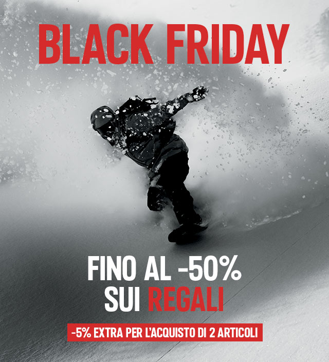 BLACK FRIDAY FINO AL -50% SUI REGALI